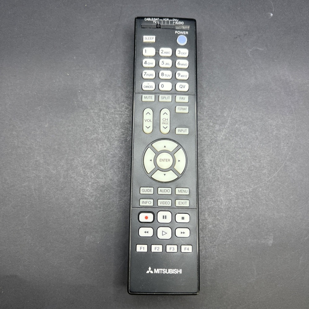 OEM Mitsubishi Medallion Remote Control 3331RA1-01 A071003 290P137A10 TV -Tested